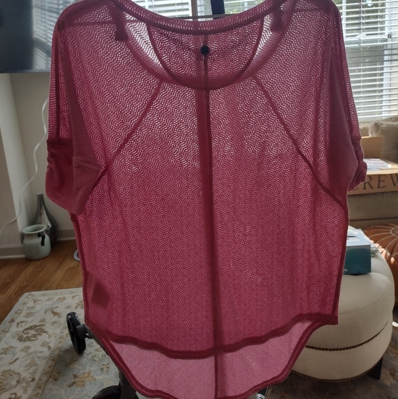 Prana Tops - NWOT Prana Mesh Pink Athletic Top - medium